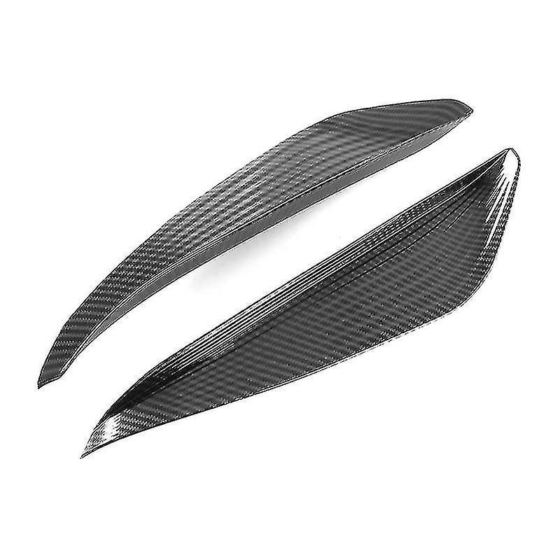 Car Carbon Fiber Abs Rear Fog Lamp Eyebrow Wind Cover Sticker Cover Trim Fit For Bz4x Pro 2022