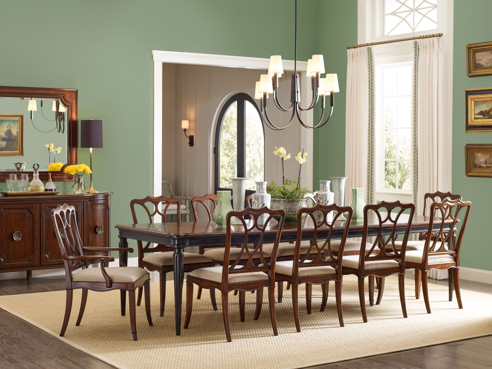 Charleston Upholstered Seat Arm Chair   Transitional   Dining Chairs   by Hooker Furniture  Houzz