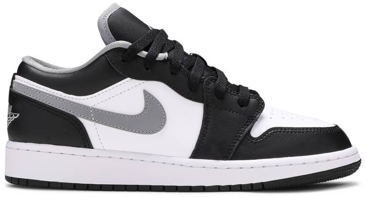 Air Jordan 1 Low GS 'Black Medium Grey' 553560-040