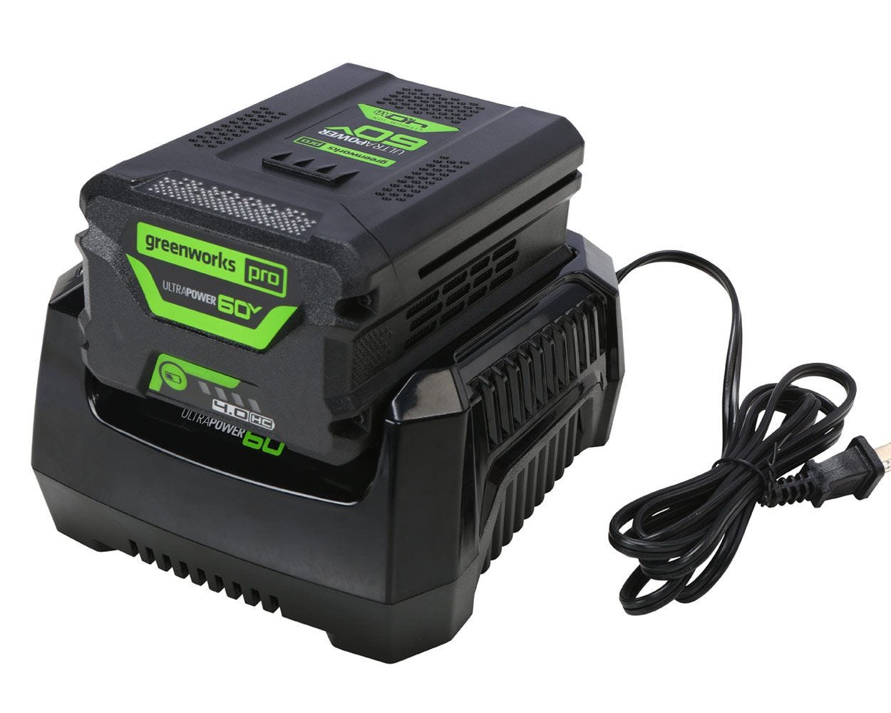 60V Rapid Battery Charger | Greenworks Tools