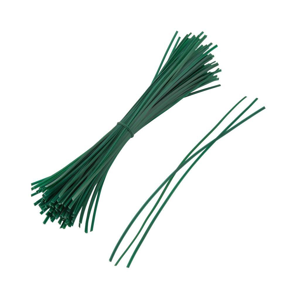 Vigoro 8 in. Plastic Plant Twists (100-Pack) 5507