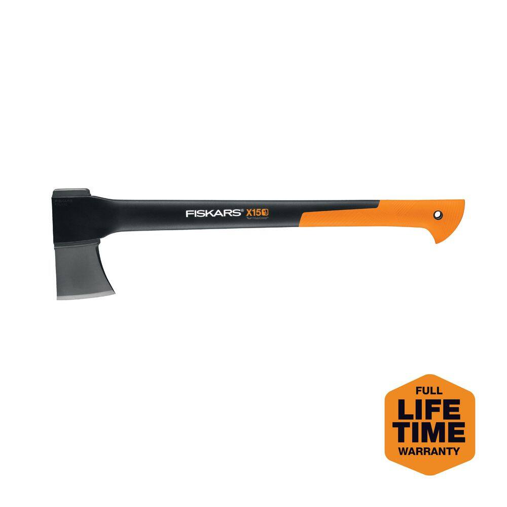 Fiskars X15 Chopping Axe with 23 in. Shock-absorbing Handle 378571-1004