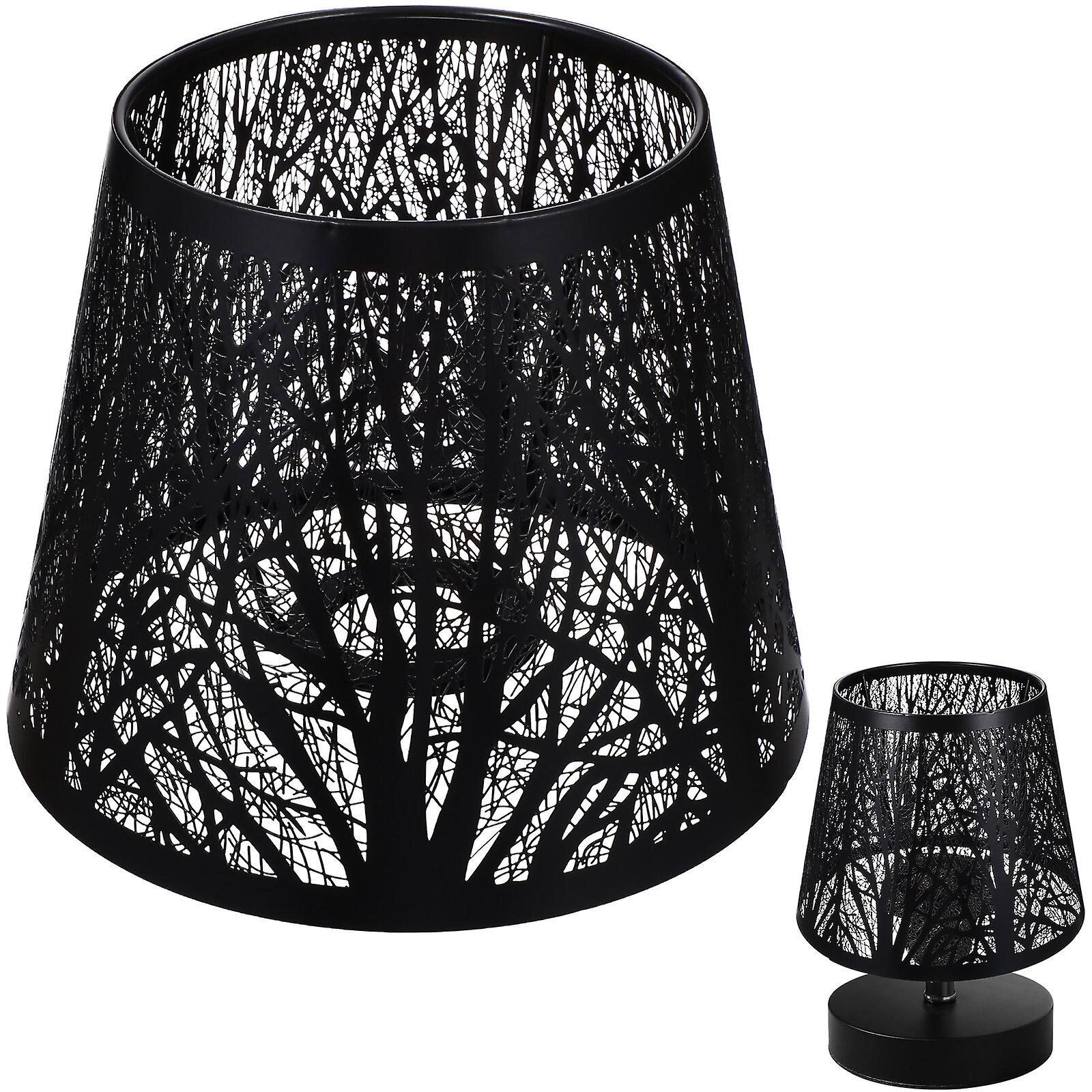 Hollow Tree Shadow Light Cover Modern Lamp Shade Replacement Metal Lampshade