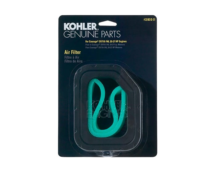 Kohler Air Filter and Pre-Cleaner - 32 883 03-S1