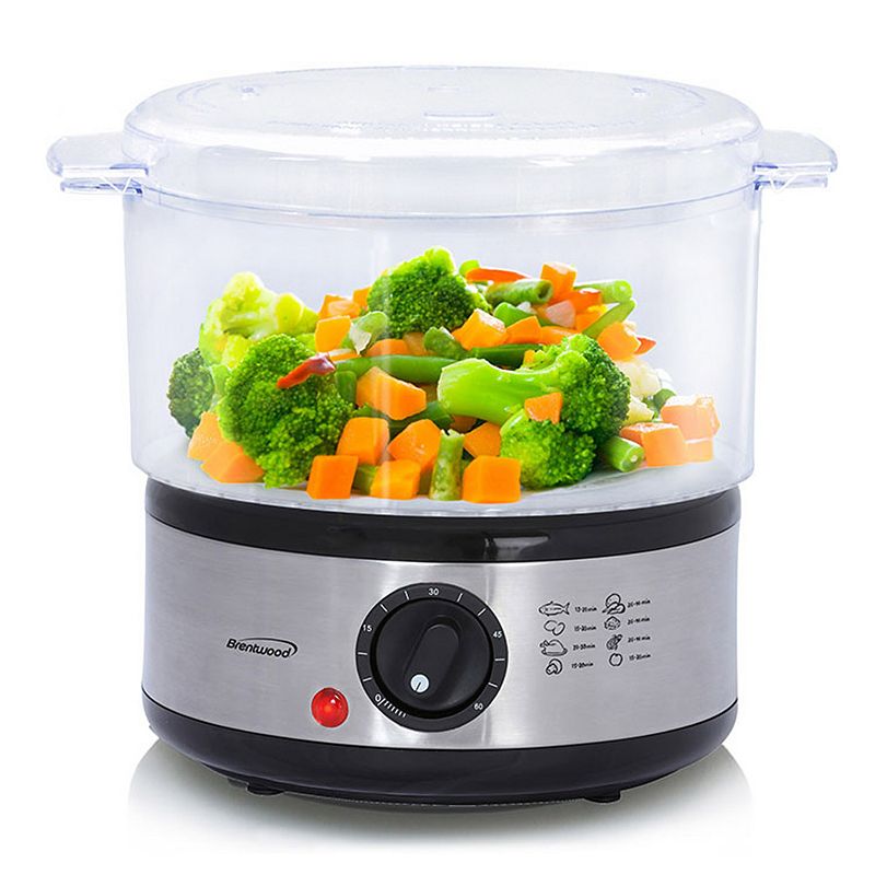 Brentwood 2 Tier 5 Quart Food Steamer