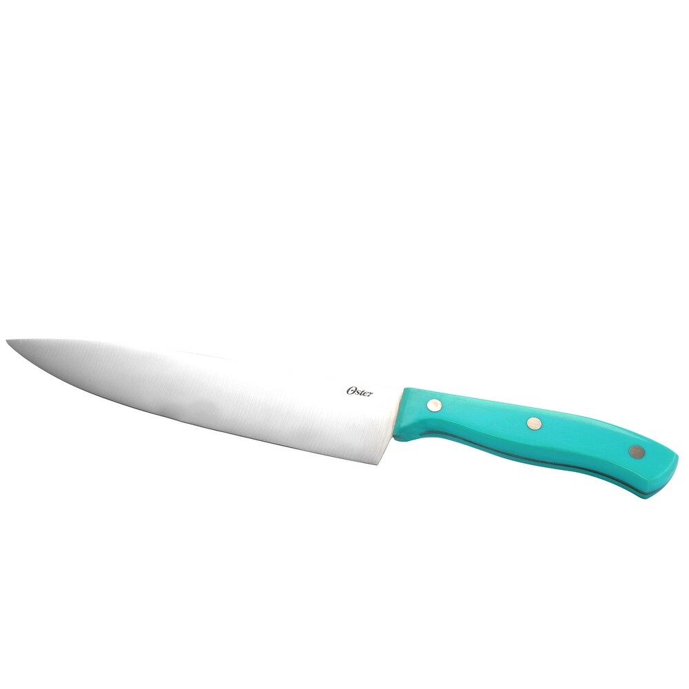 14 Piece Lightweight Stainless Steel Cutlery Set with Teal