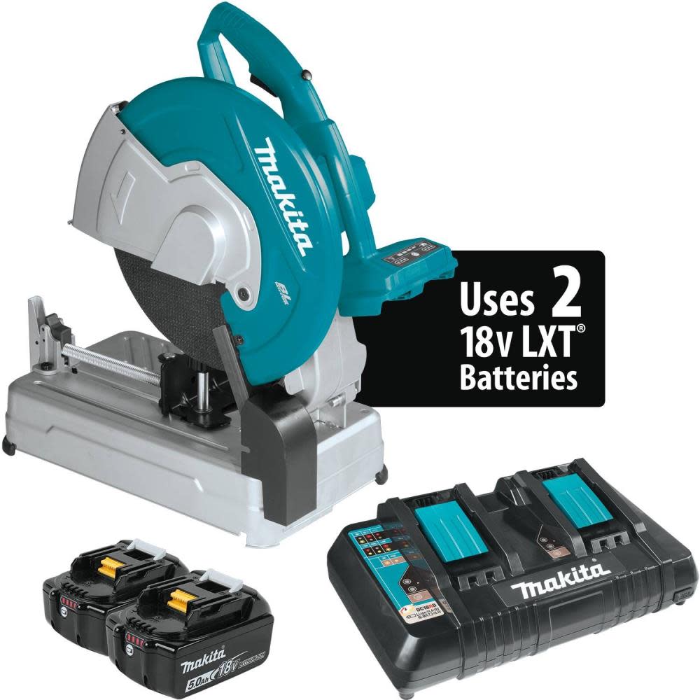 18V X2 LXT? Lithium-Ion (36V) Brushless Cordless 14 Cut-Off Saw Kit (5.0Ah) ;