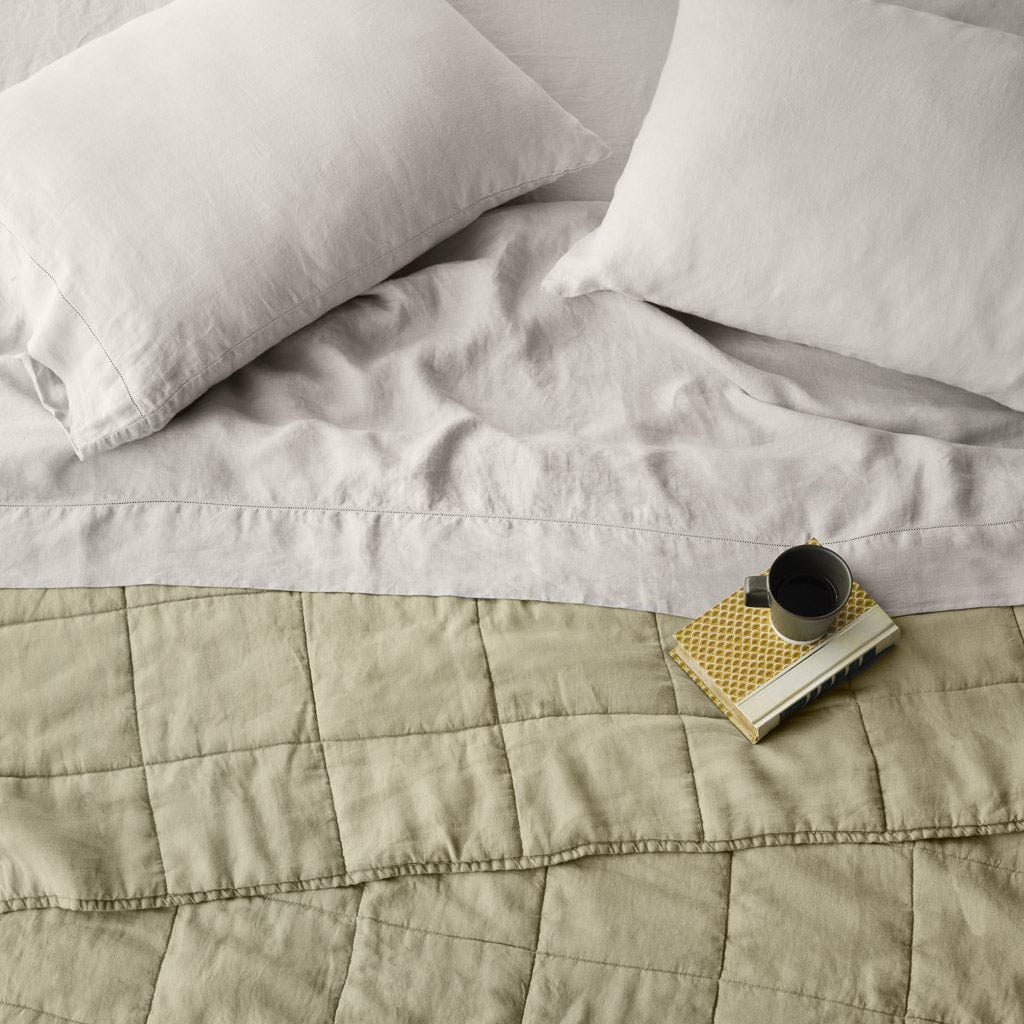 Stonewashed Linen Quilt