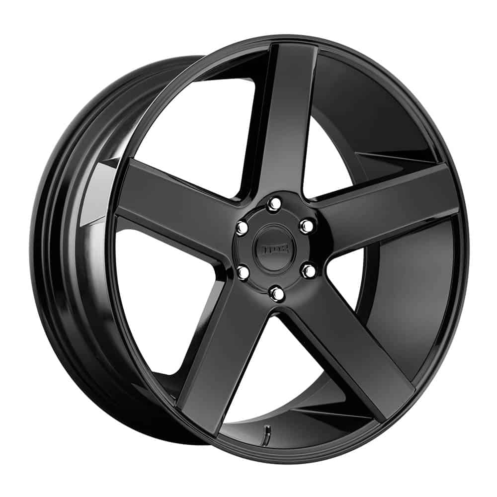 DUB 1PC S216 BALLER S216 24X10 5X115 GL-BLK 20MM