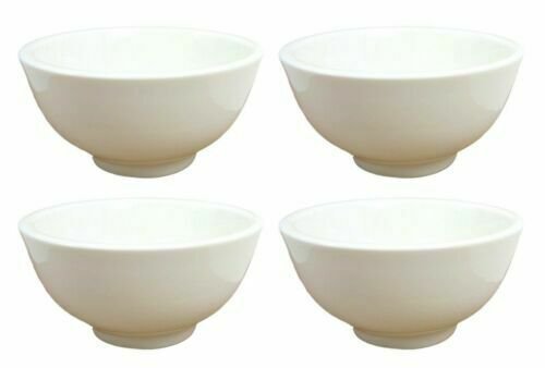 1 Restaurant Grade Superior Quality Thick Wall Rice Bowl 10oz 4.25 Diameter 4 Set EBR02