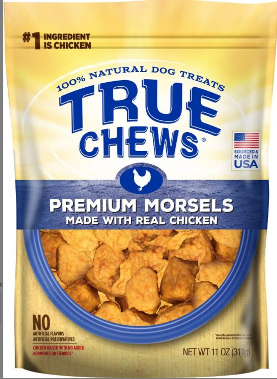 Tyson True Chews Premium Real Chicken Morsels Dog Treats 11oz Bag