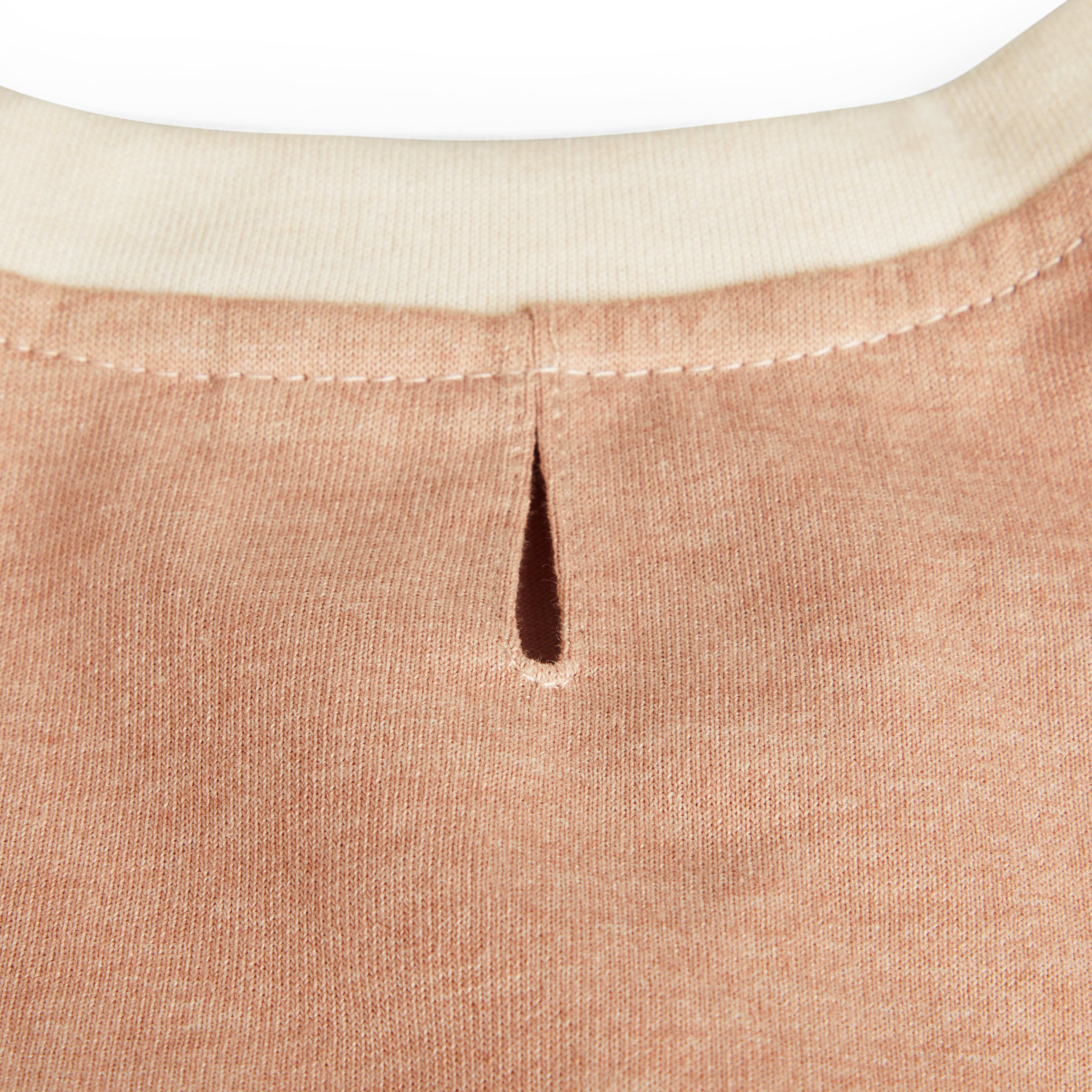 Reddy Pink/Taupe Colorblock Dog Tank， X-Small