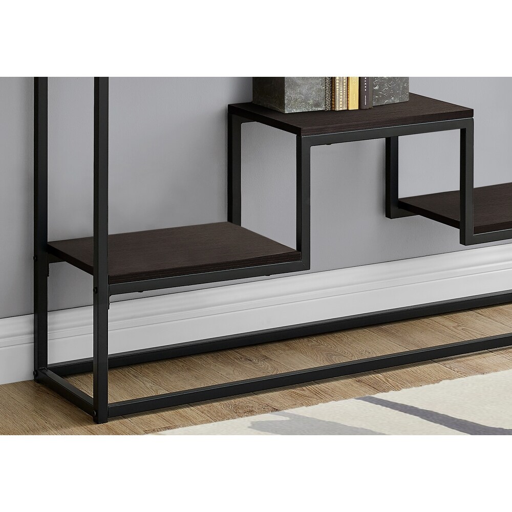 Accent Table  Console  Entryway  Narrow  Sofa  Living Room  Bedroom  Metal  Laminate  Contemporary  Modern