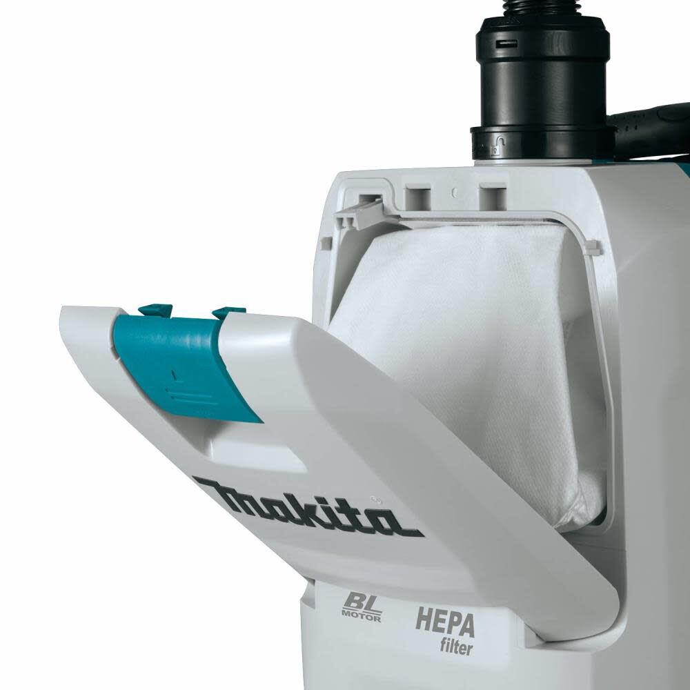 Makita 40V max XGT 2 Quart HEPA Backpack Dry Vacuum Bare Tool GCV05ZX from Makita