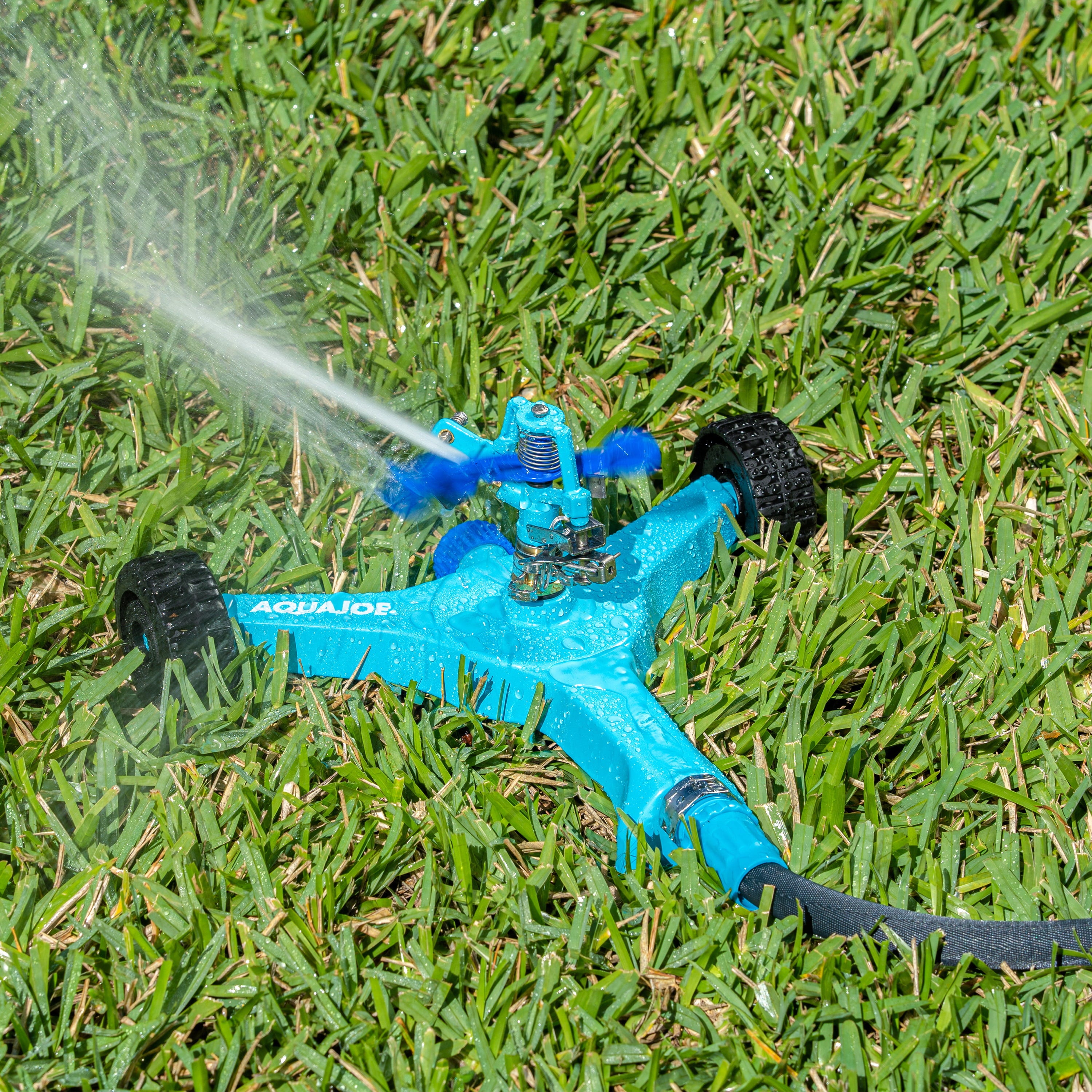 Aqua Joe AJ-IS6WB Indestructible Zinc Impulse 360 Degree Sprinkler