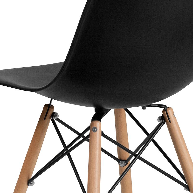 Flash Furniture Elon Two-Tone Dining Chair