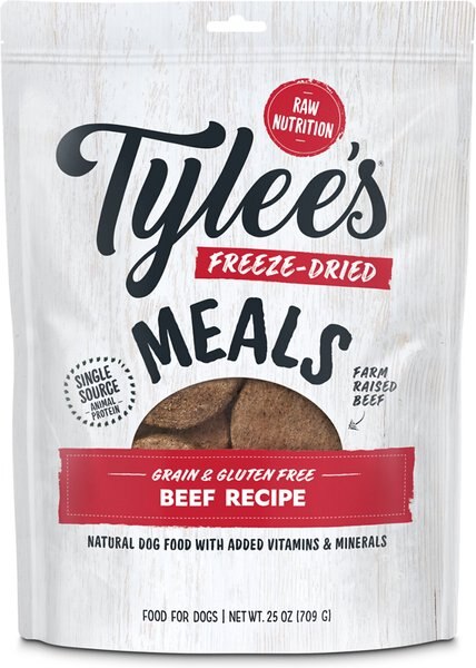 Tylee's Freeze-Dried Meals for Dogs， Beef Recipe