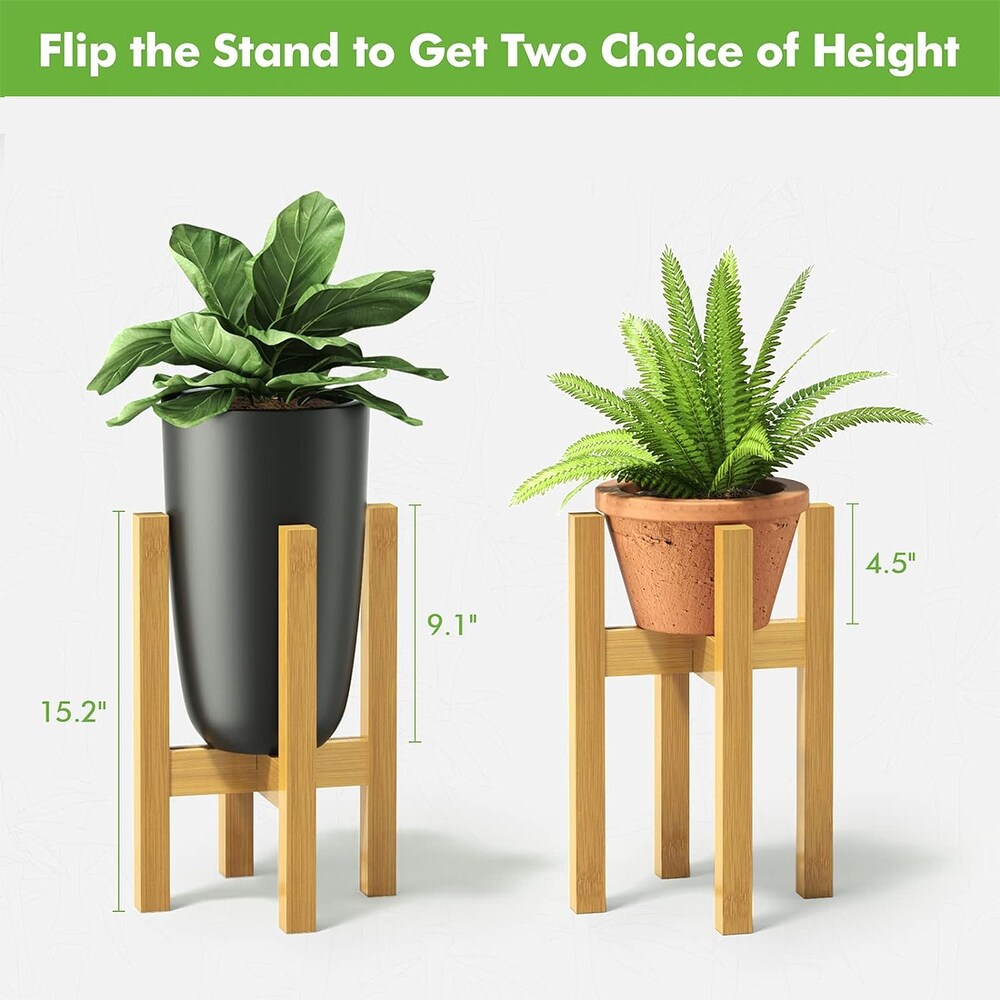 Adjustable Indoor Plant Holder Rack (1 Pack  Plant Stand Only)