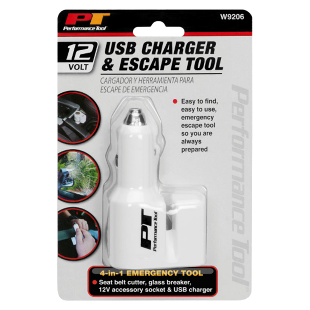 USB CHGR/ESCAPE TOOL WHT