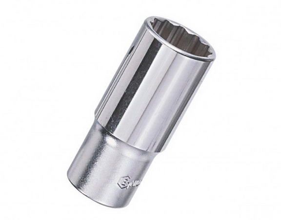 Genius Tools 336308 3/8 Dr. 8mm Deep Hand Socket ...