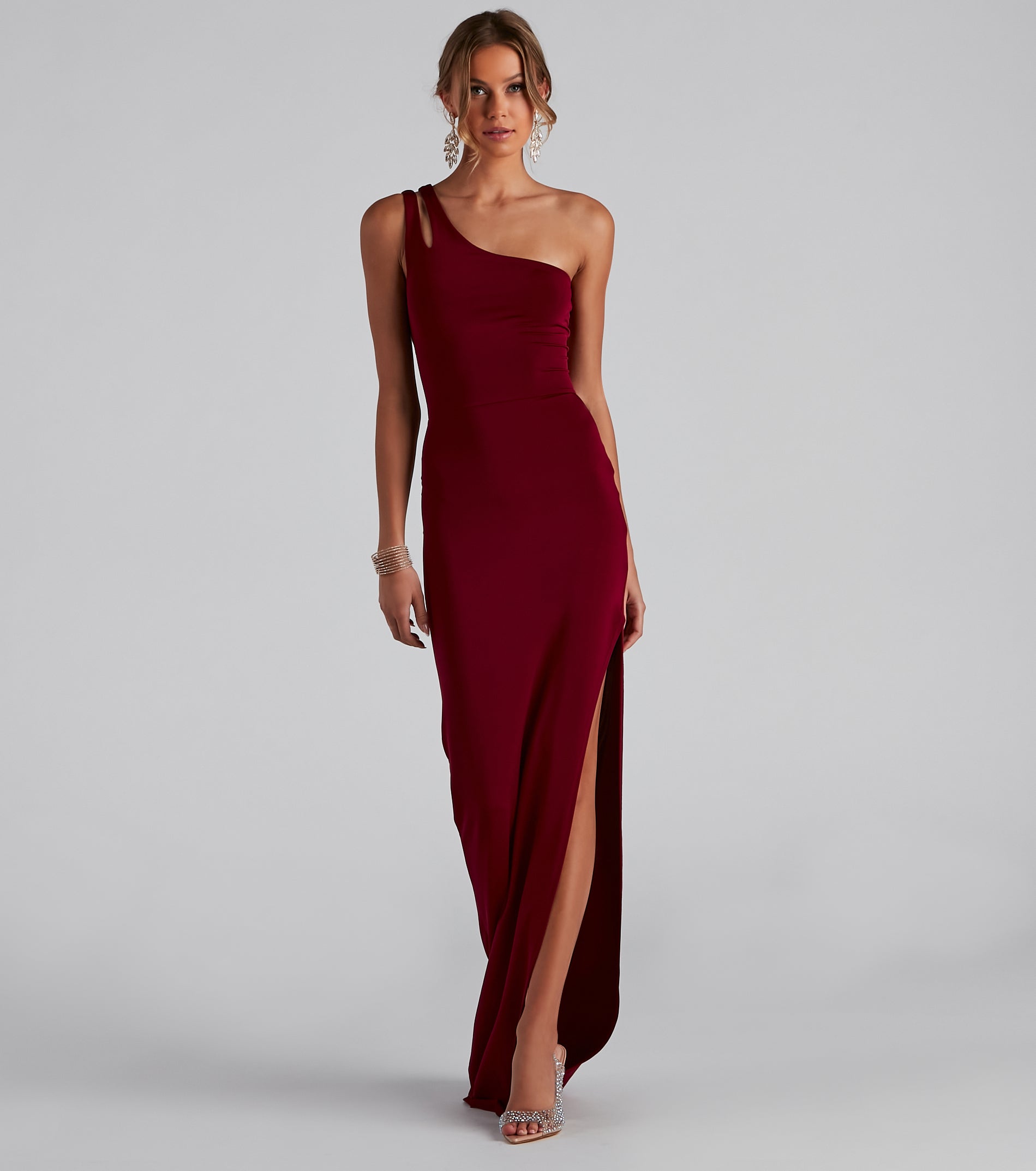 Koami Formal One Shoulder Dress