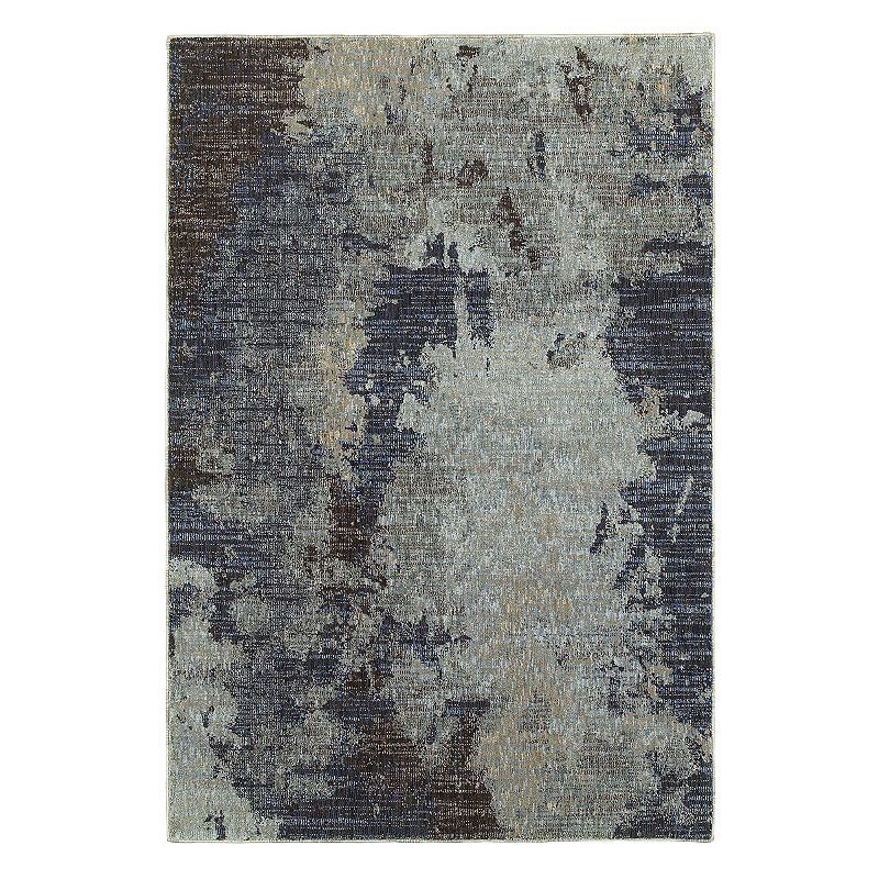 StyleHaven Easton Gray Skies Abstract Rug