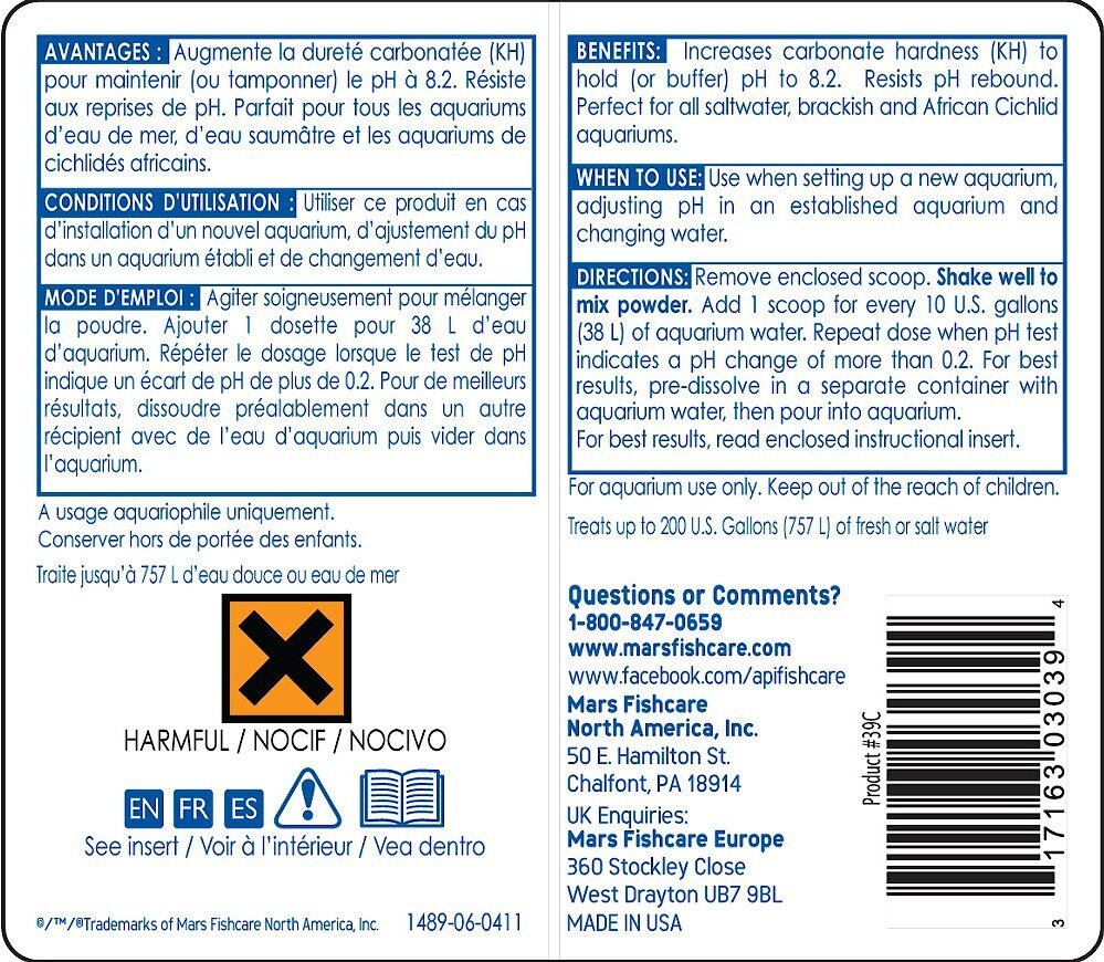 API Proper pH 8.2 Aquarium Water Treatment