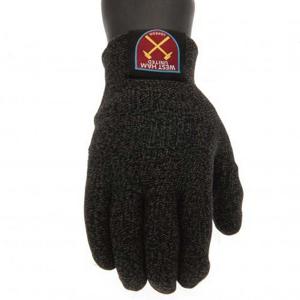 West Ham United FC Childrens/Kids Luxury Touchscreen Gloves