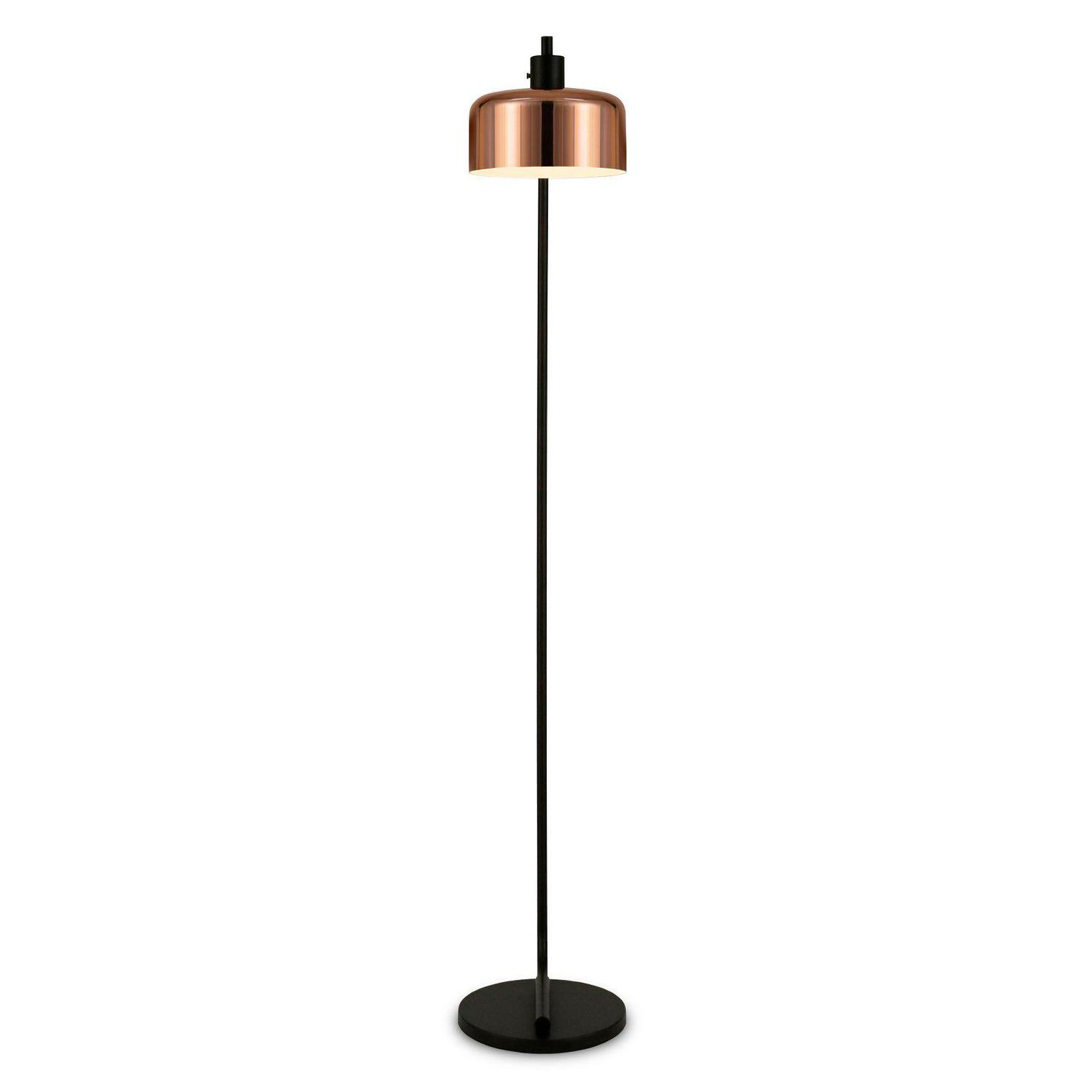 HennHart Bell Lamp， One Size， Copper Copper Floor Lamps