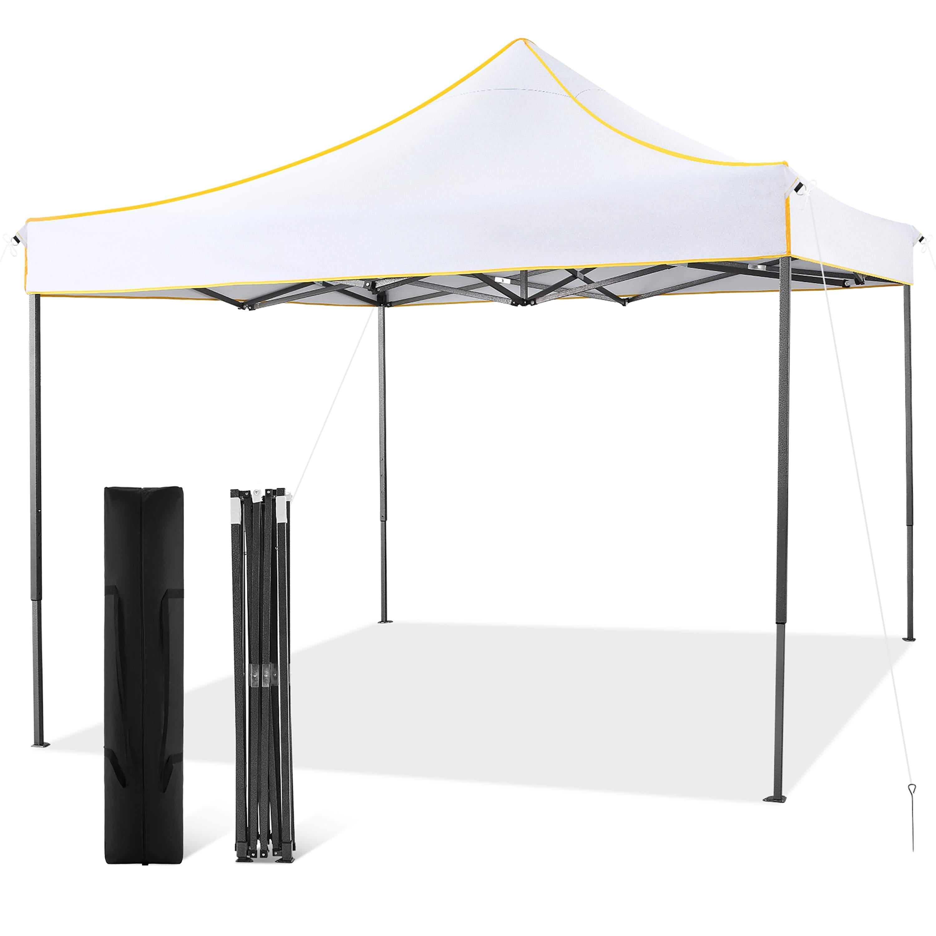 10'x10' Outdoor Canopies Gazebo - Pop Up Instant Gazebo with Waterproof and UV Protection - Patio Gazebo for Backyard, Outdoor, Patio and Lawn