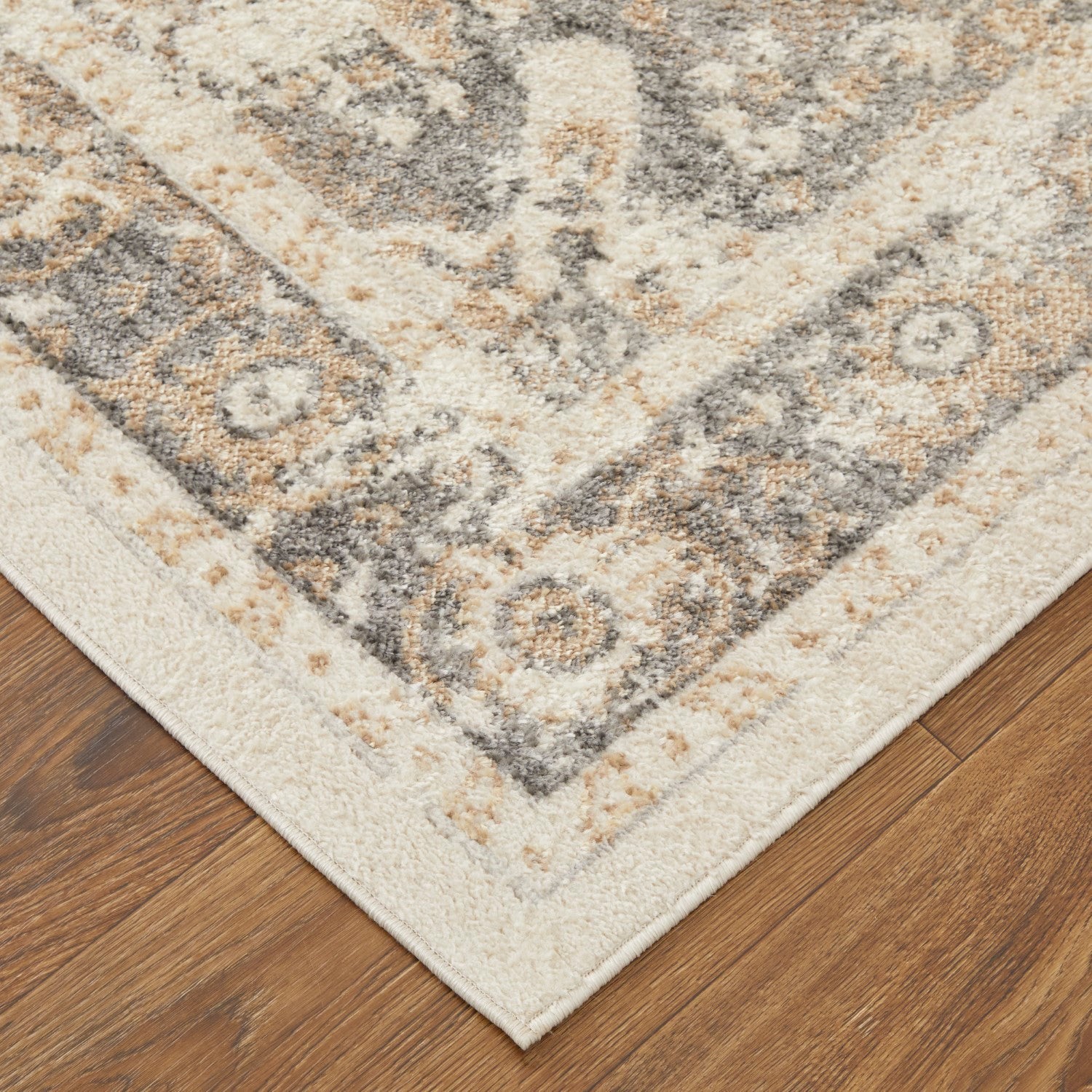 Wyllah Medallion Ivory / Brown Rug