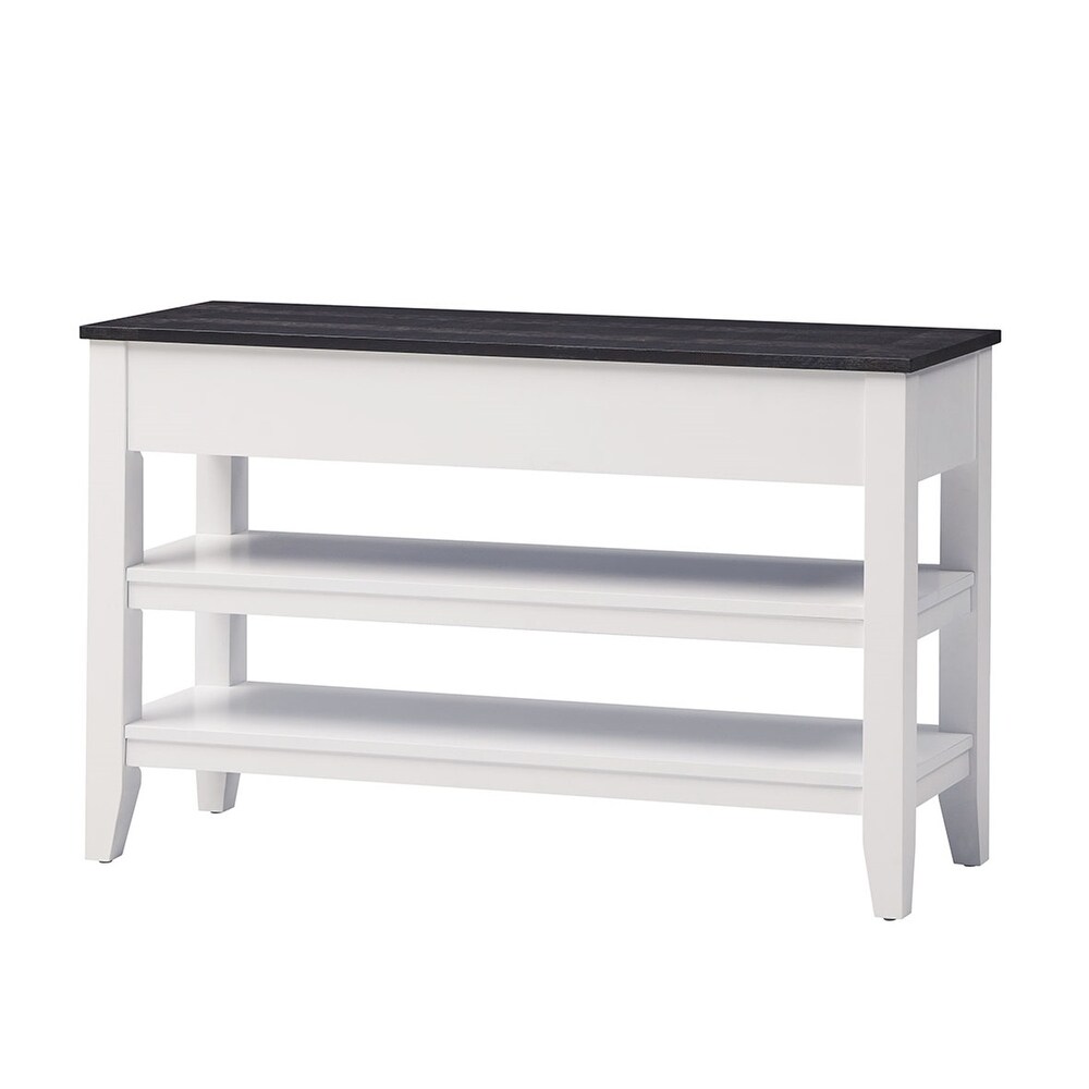 Merax 48'' Modern Console Table with 3 Drawers and 2 Shelves