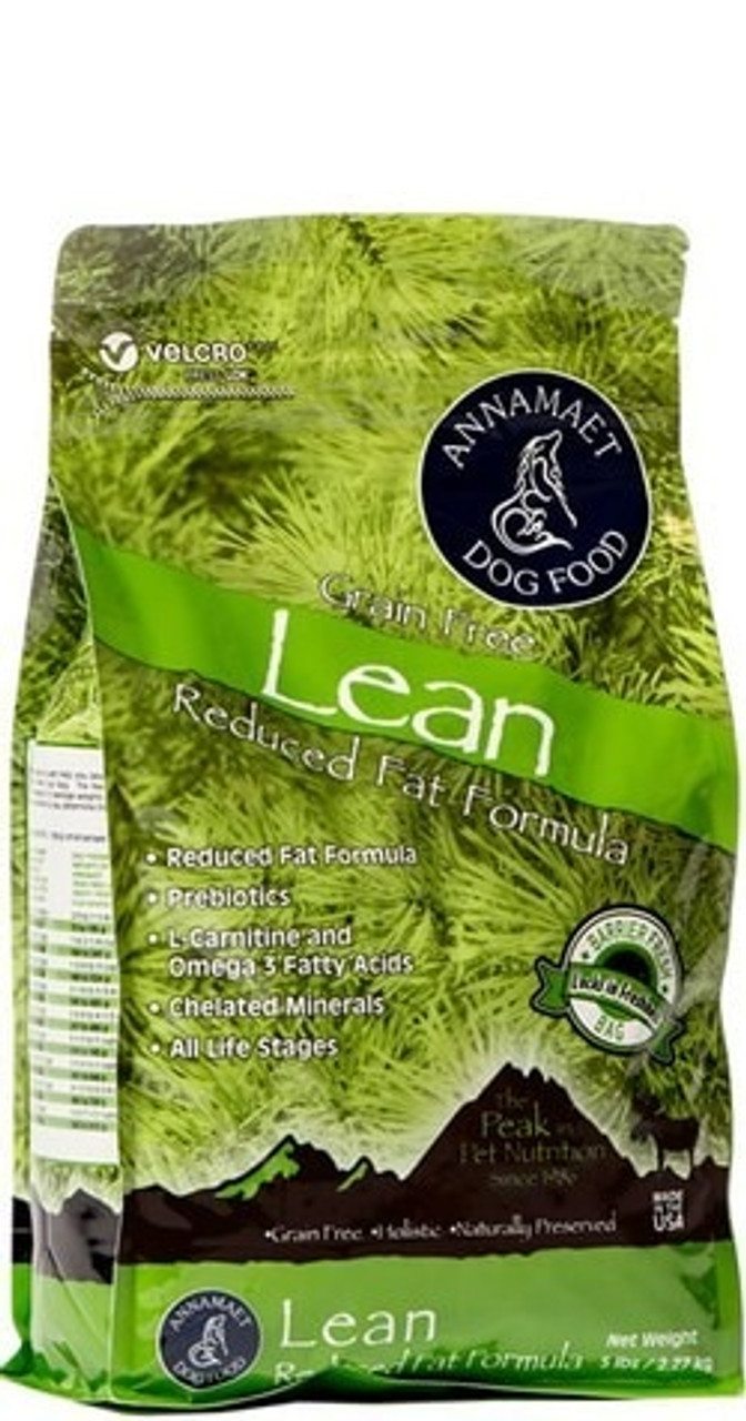 Annamaet Lean Dry Dog Food， 25 Pound Bag