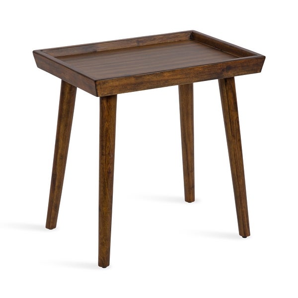 Kate and Laurel Eastmont Rectangle Wood Side Table - 16x22x22