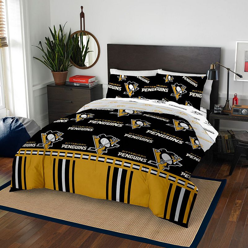 Pittsburgh Penguins NHL Full Bedding Set by The Northwest