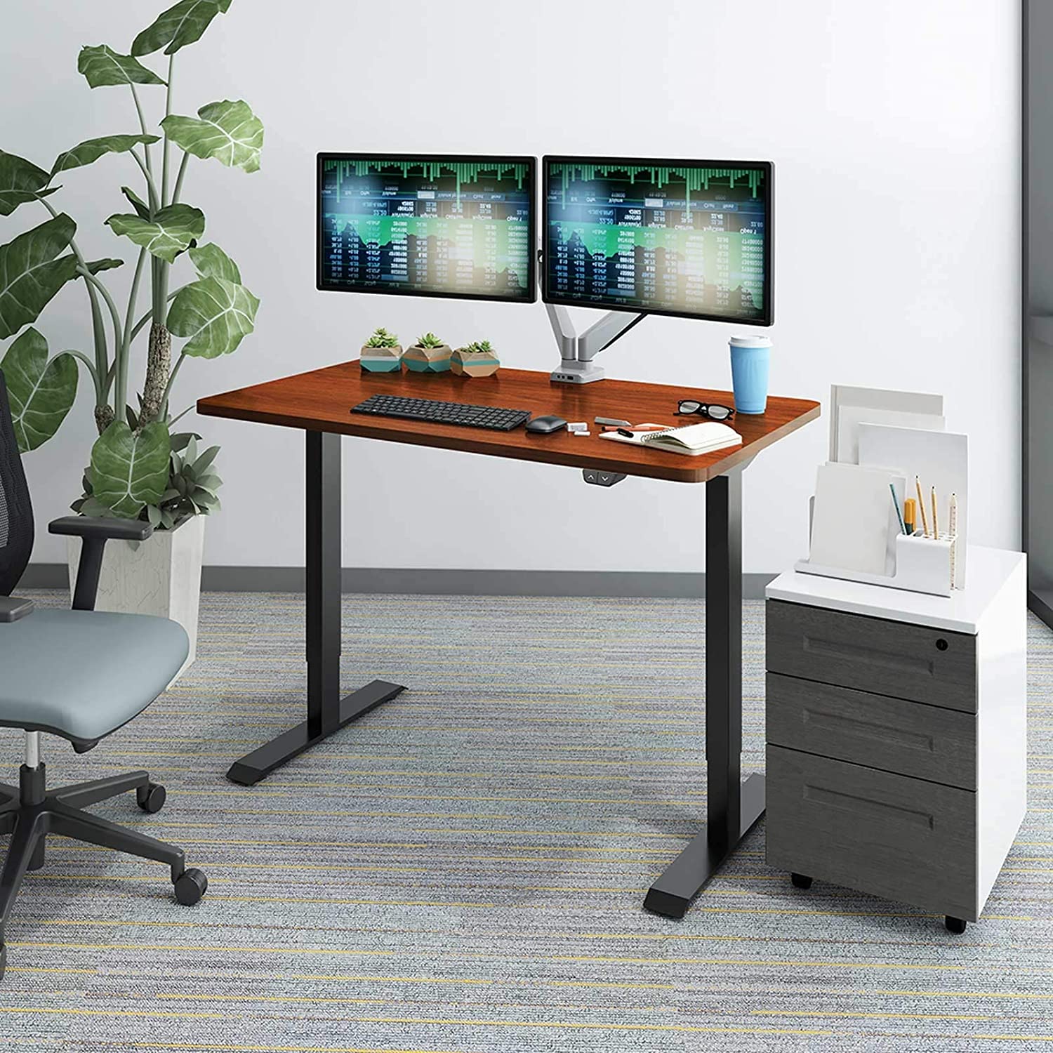 2023 New Electric Lift Computer Desk