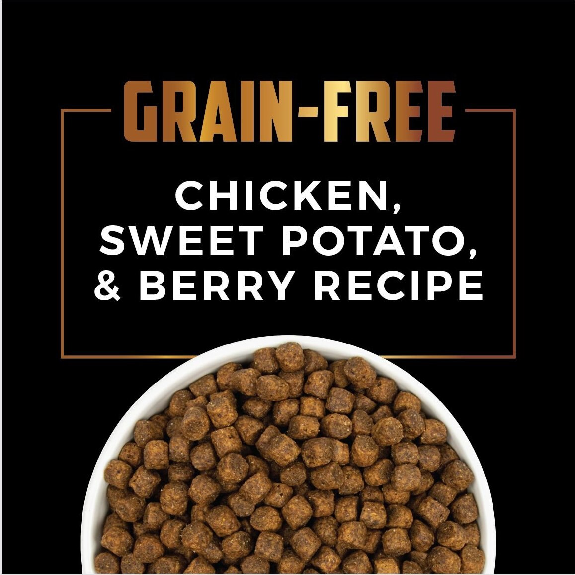 Sportsman's Pride Field Master Grain-Free Chicken， Sweet Potato， and Berry Recipe Dry Dog Food， 30-lb bag