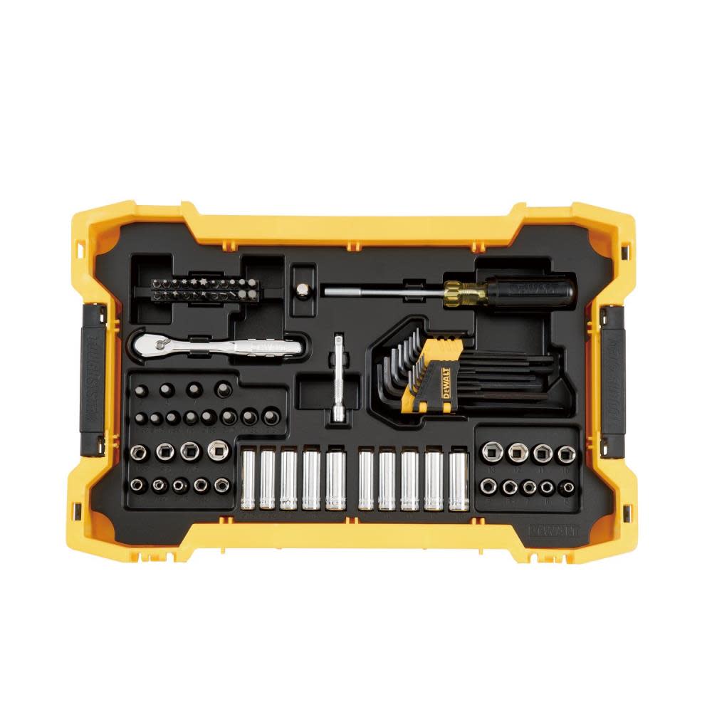 DW Toughsystem Mechanics Tool Set 1/4