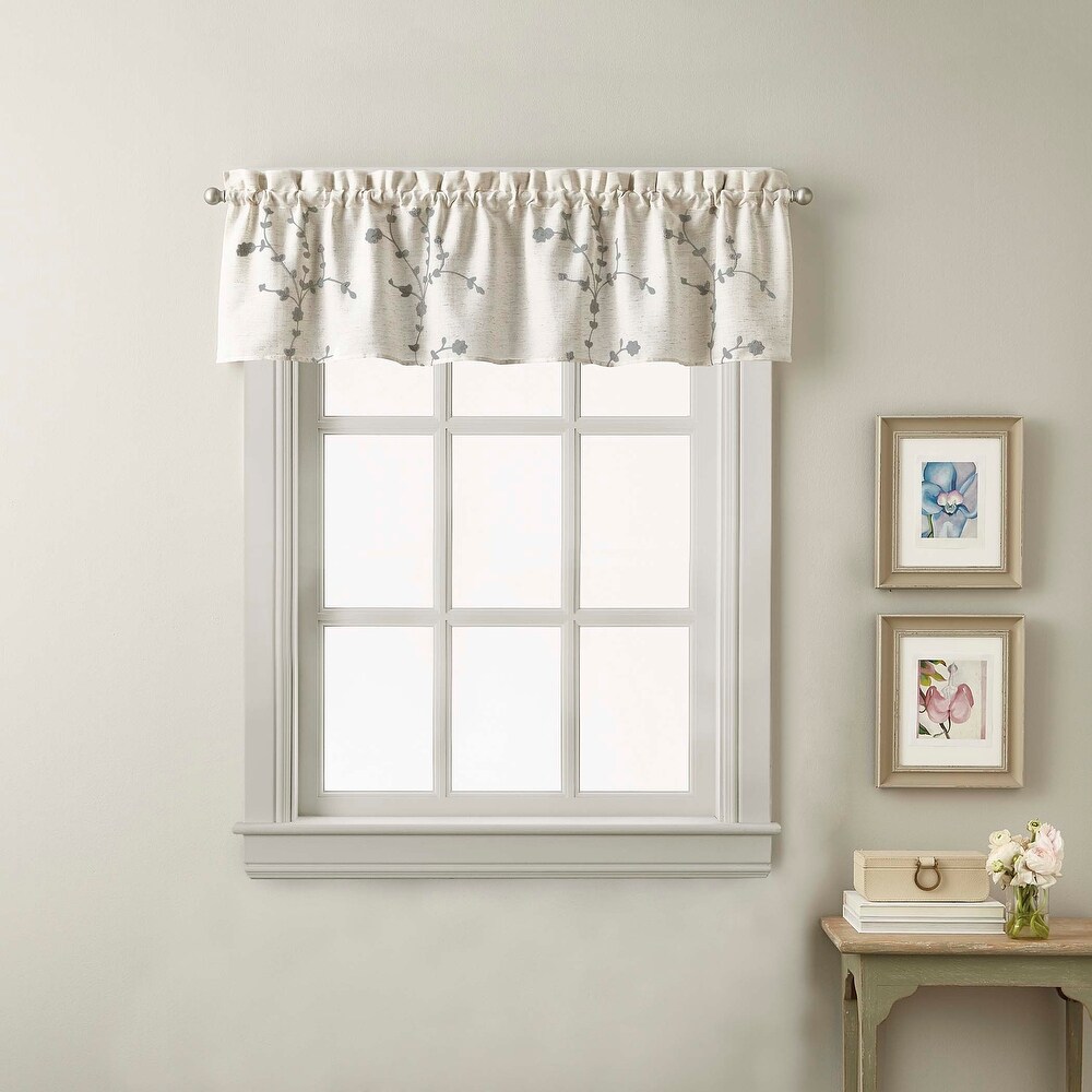 Lynette Tailored Tier Set and Valance Curtain Collection