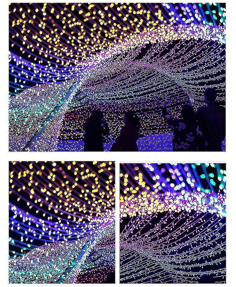 10m Colored Lights Christmas Lights Wedding String Lights Festive Decorative Lights Flashing Led Lig