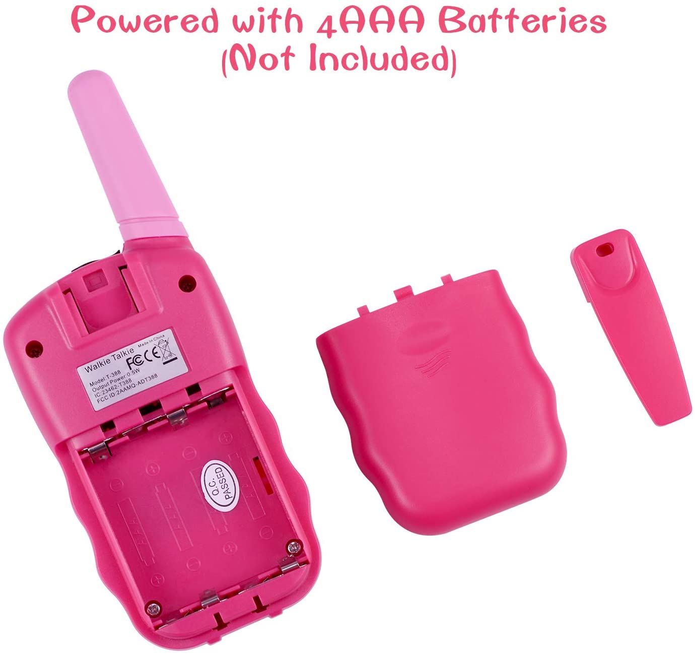 Selieve Toys for 3-12 Year Old Girls Boys， Walkie Talkies for Kids 22 Channels