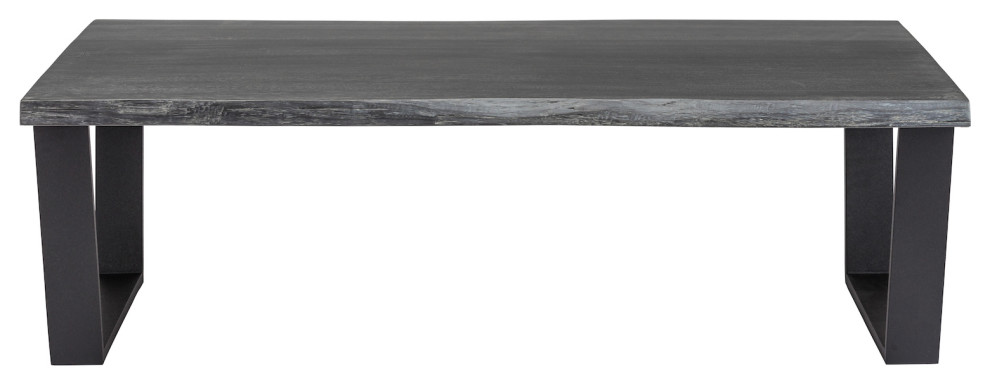 Oxidized Grey Table   Wood   Transitional   Coffee Tables   by EBPeters  Houzz