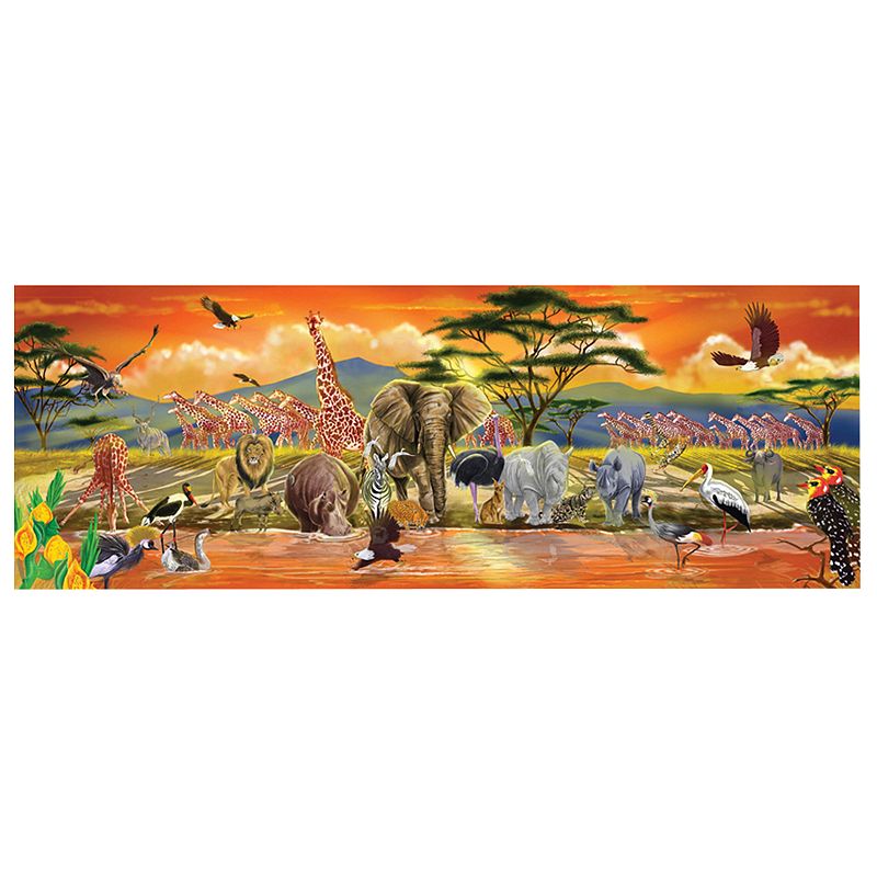 Melissa and Doug 100-pc. Safari Floor Puzzle