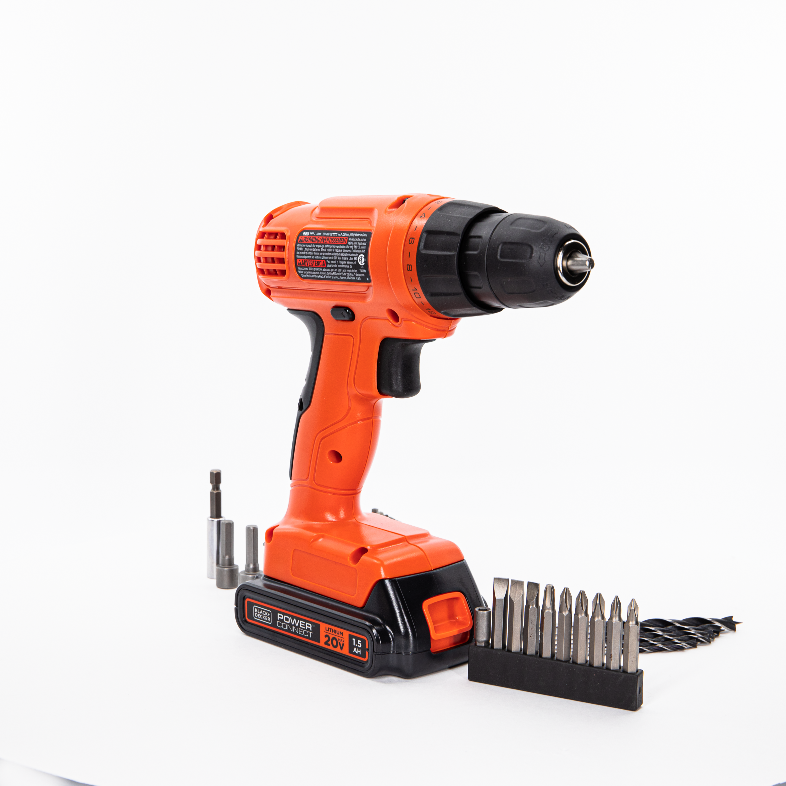 20V MAX* POWERCONNECT™ Cordless Drill/Driver + 30 Pc. Kit