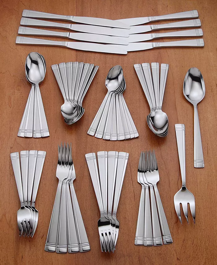 Oneida Amsterdam 50-Pc Flatware Set Service for 8