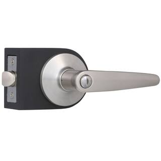 TOLEDO Satin Nickel Privacy BedBath Door Handle Set CV1920BAUS15