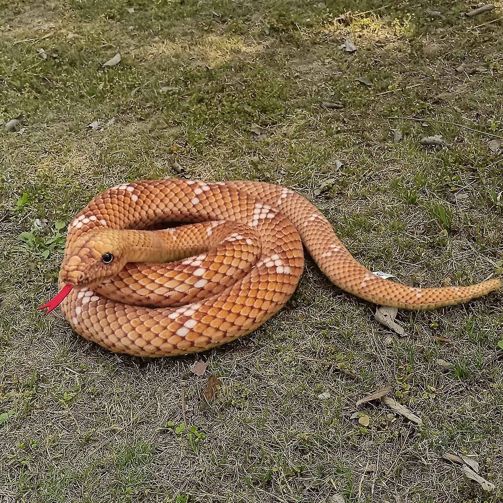 Giant Snake Plush Toy，large Stuffed Animal Boa Constrictor，5.9ft Snake Gifts For Kids Birthday Party Prank Props