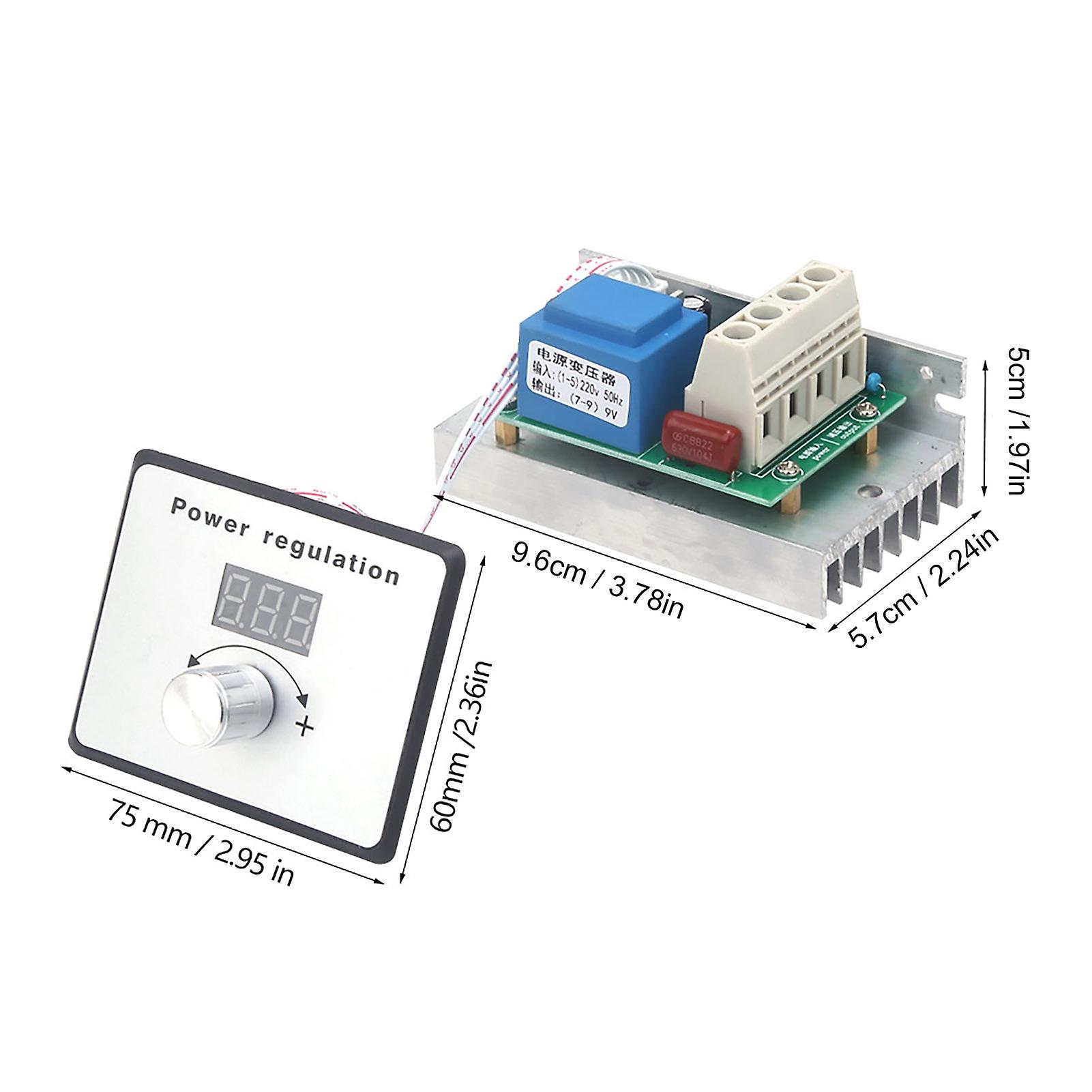 Voltage Adjustment Module Ac Voltage Regulator Module 10000w 220v 80a