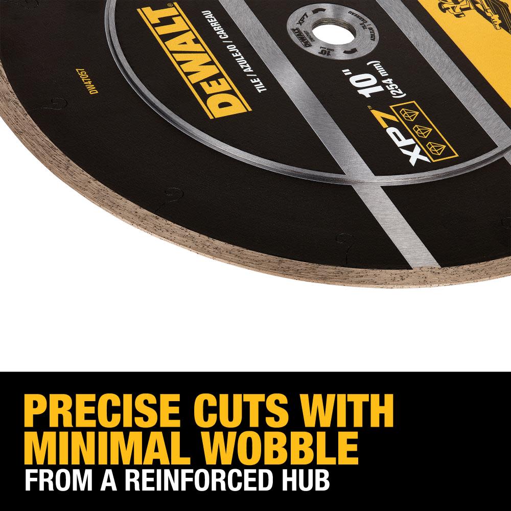 DEWALT Diamond Blade 4 CONTINUOUS XP7 TILE ;