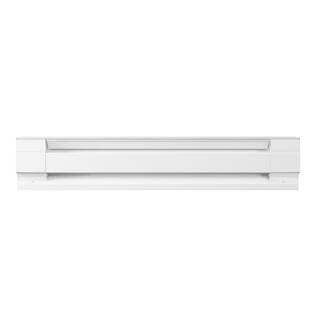 Cadet 36 in. 208-volt 750-watt Electric Baseboard Heater in White 3F750-8W